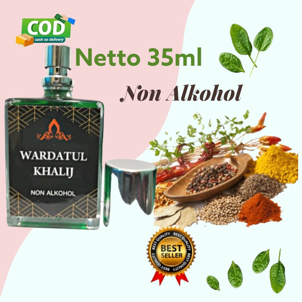 Minyak Wangi Wardatul Khalij Parfum Wardah Al Khalij Minyake Arab Saudi 35ml parfume Wardahtul khali