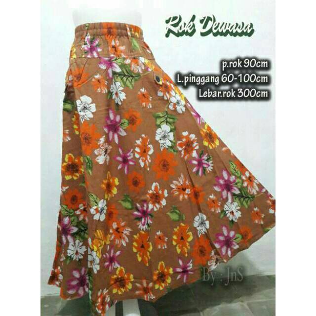 Rok dewasa murah - rok model payung - rok jumbo