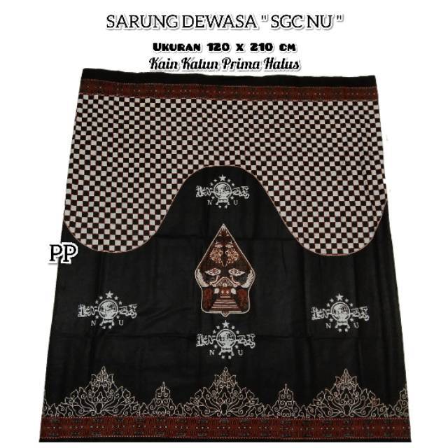 Sarung NU Wayang Sogan Lawasan Klasik terlaris dan termurah Batik nu bawahan pria dewasa pakaian sho