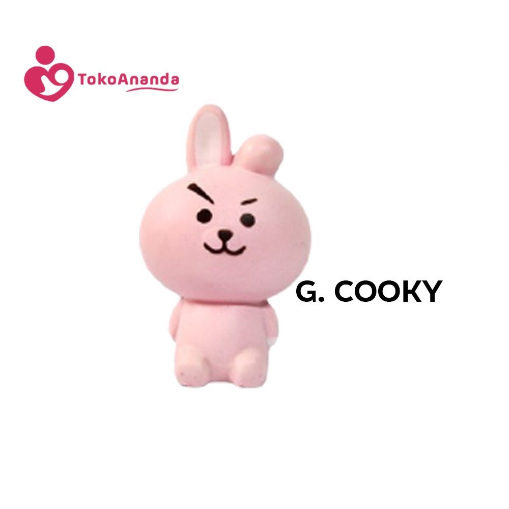 SQ01 - Squishy Karakter BT 21 Tata Cooky Chimmy Koya LOL Surprise 10cm