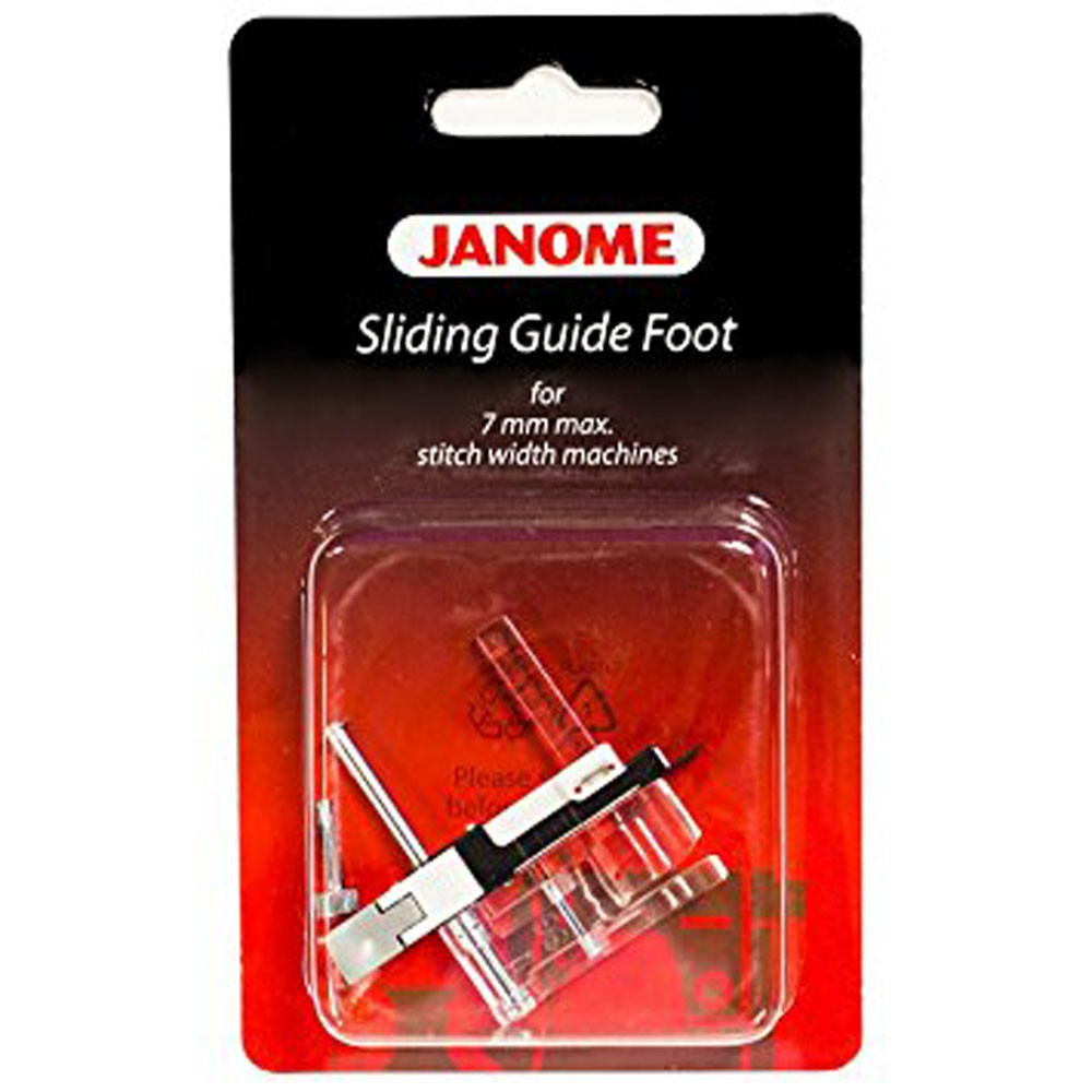 Sepatu janome sliding guide foot