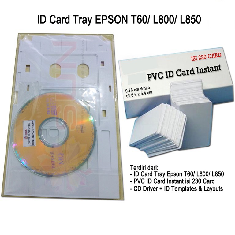 

Jual Paket Id Card Tray T60 L800 L805 L850