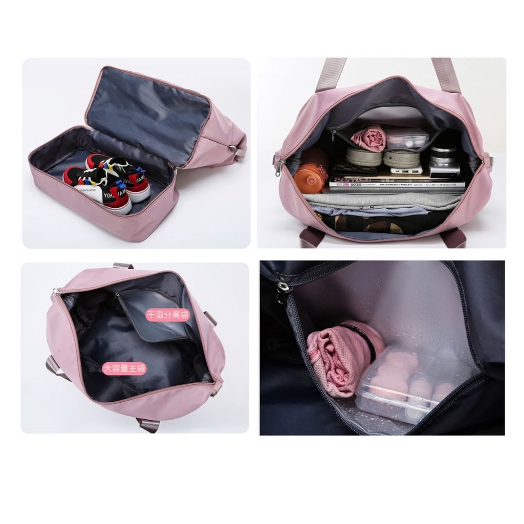 Foldable Travel Bag / Tas Lipat / Tas Hand Cary PREMIUM TEBAL