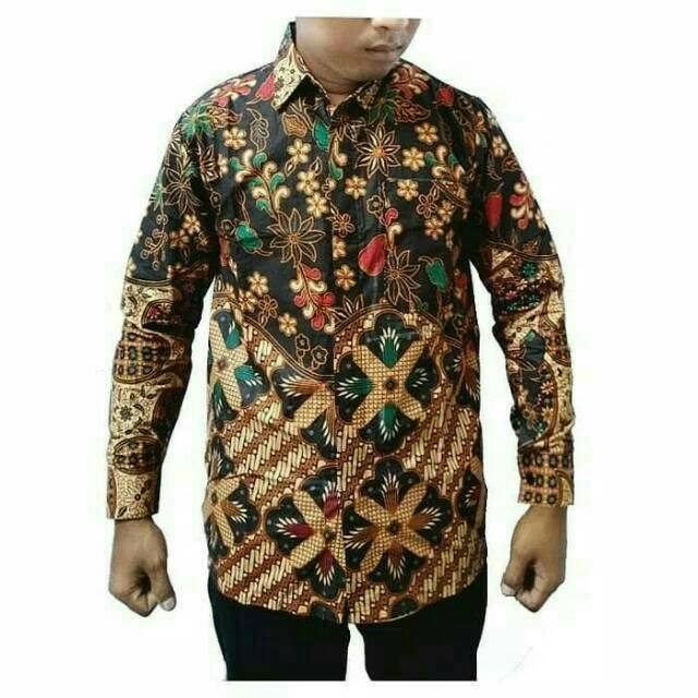 Kemeja Batik Lengan Panjang Purwa