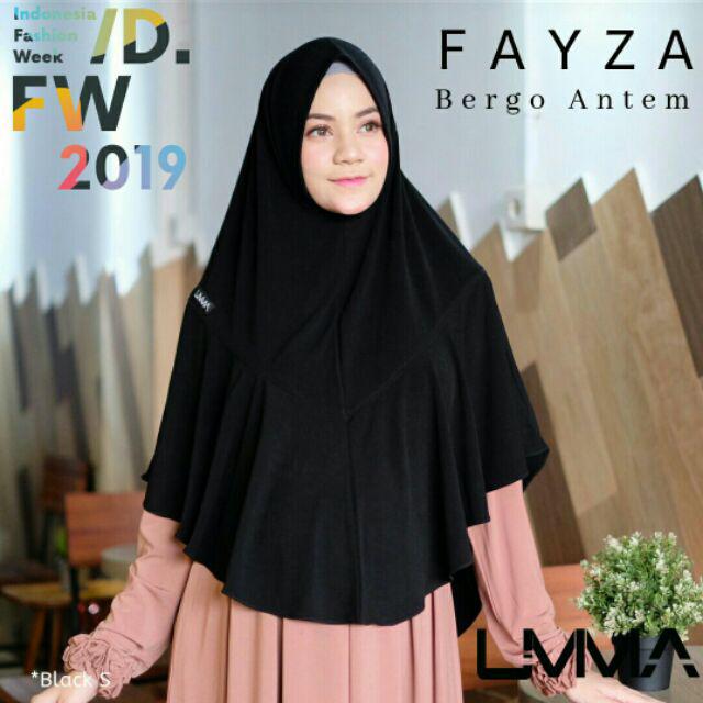 FAYZA BERGO BY UMMA SYARI-Black