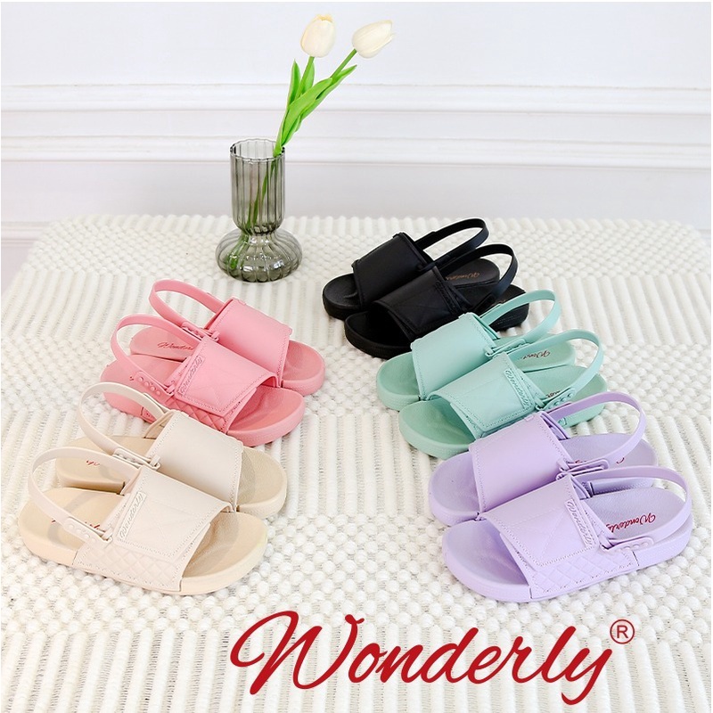 2027-2TG [WONDERLY] Sandal Anak Wanita 2 in 1 Jelly Sendal Anak Wanita Wonderly Sepatu Sandal Anak