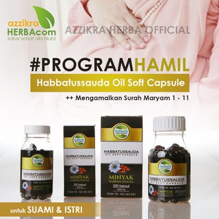 Promil Habbats Habbatussauda Oil Soft Capsule Program Hamil Penyubur Kandungan Pria