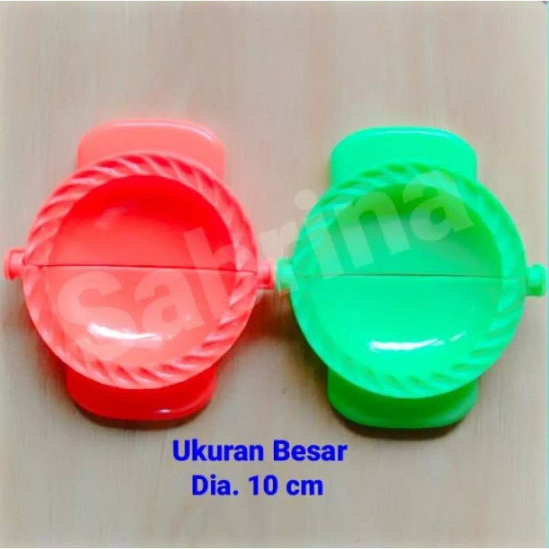 Cetakan Pastel Besar/Cetakan cireng/Dumpling Mold Diameter 10cm