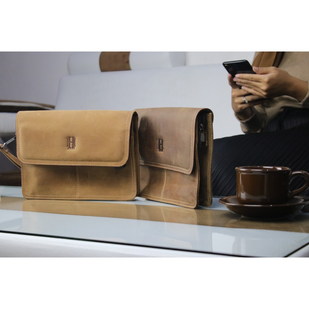 Handbag Kulit ZEUS Dompet Clutch Tas Tangan Pria Wanita COD