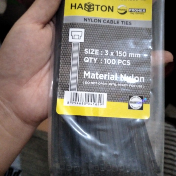 

tali pengikat / cable tie 15cm tebal isi 100pcs