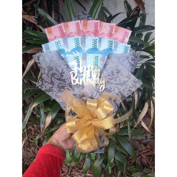 Buket Uang,Dekorasi Uang,hadiah uang, Kado uang, Kado unik