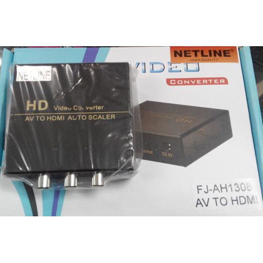 Box AV Rca to Hdmi