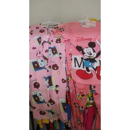 Piyama Cp Mickey Import / Baju Tidur Mickey