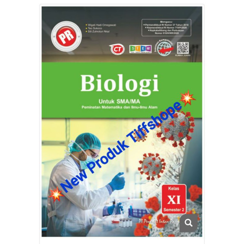 Buku Pr Lks Biologi Kelas Xi 11 Semester 2 K13 Revisi Intan Pariwara 2020 Shopee Indonesia