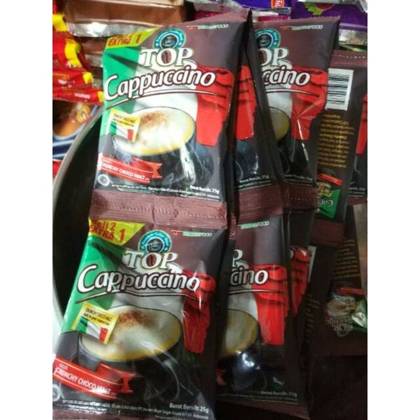 Kopi Top Cappuccino 25gr (15sachet)