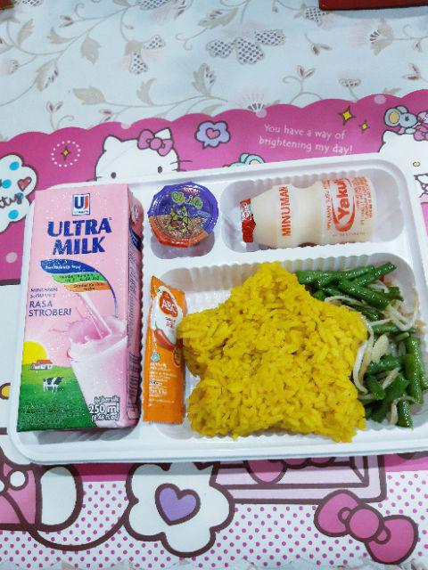 Box Bento 2 / Tempat Nasi 2 / Isi 50psg / Microwavable