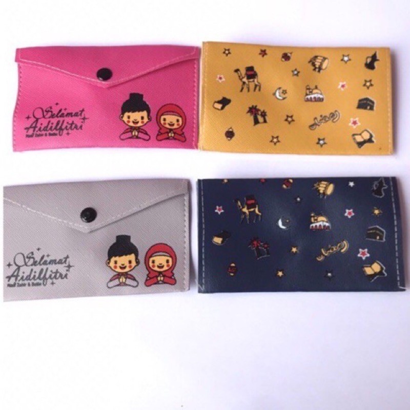 

Dompet Lebaran Kancing Besar / Dompet Idul Fitri Amplop Lebaran Bahan Botega