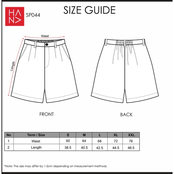 HanaFashion JKT - Ava Bermuda Pants Celana Pendek Wanita / Short Pants - SP044