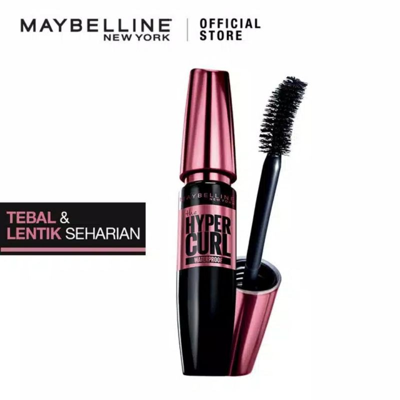 MAYBELLINE VOLUME HYPERCULR WATERPROOF MASCARA