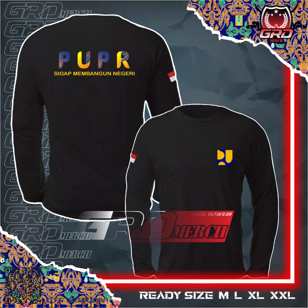 KAOS BAKTI PUPR TERBARU / KAOS PUPR MOTIF BATIK