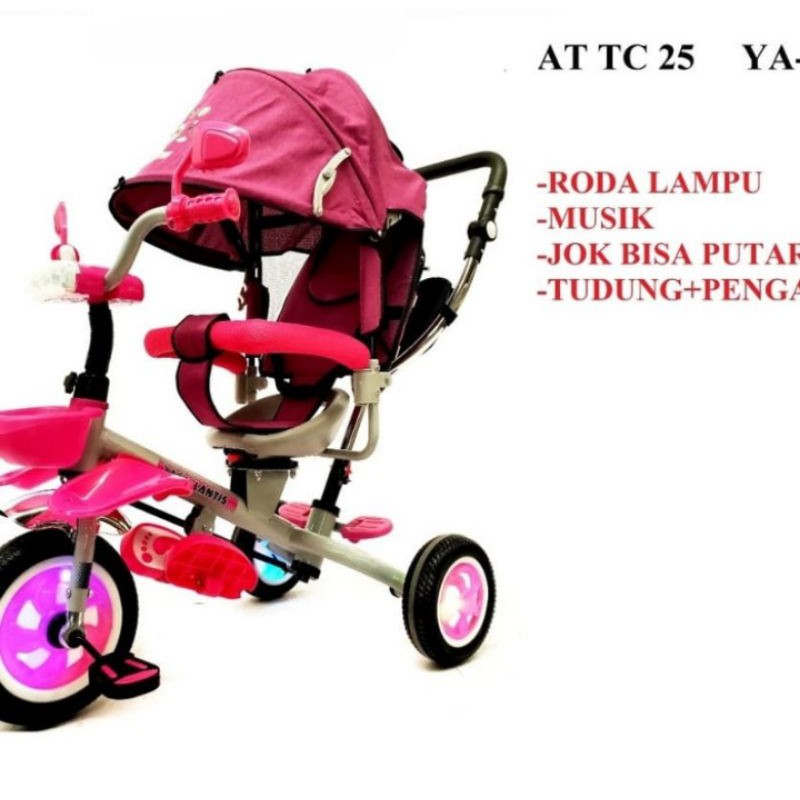 Sepeda Stroller anak roda tiga Atlantis TC 25