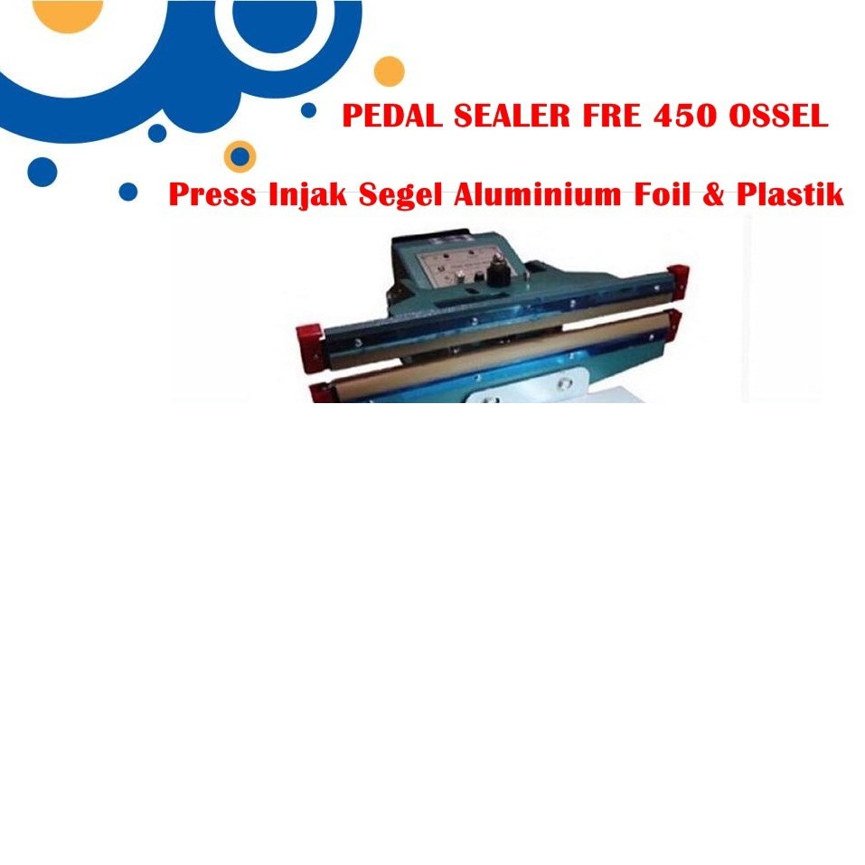 MESIN PRES PLASTIK & ALUMINIUM INJAK TYPE FRE-450 PEDAL SEALER
