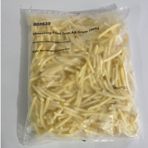 Aviko Kentang Shoestring 2,5kg / Kentang Goreng