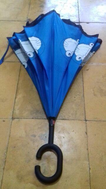 Payung Mobil / Payung Terbalik / Reversed Umbrella / Payung Gagang C / Payung Polos / Payung