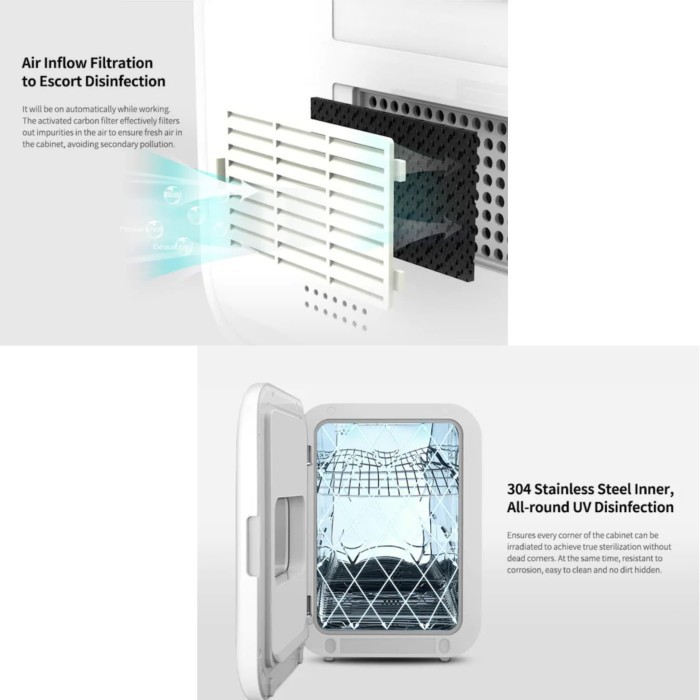 Xiaolang UV Strerilizer 18L Portable Desktop Disinfection