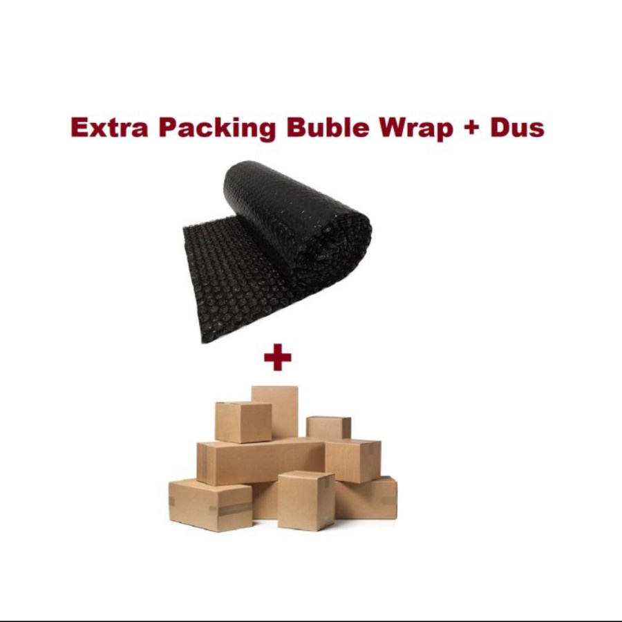 

bubble wrap dan dus tambahan safety packing