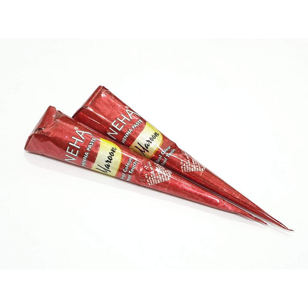 NEHA HENNA PASTE / HENNA HALAL BPOM-Maroon