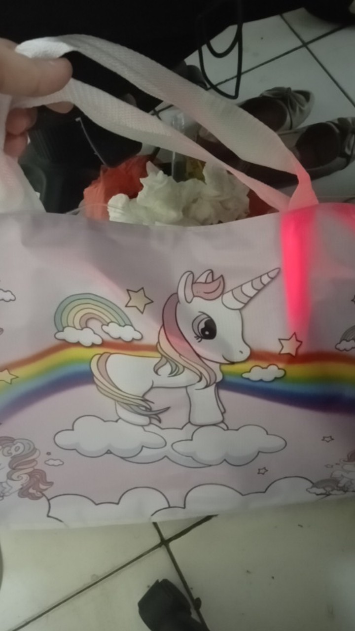  Meja  Lipat Anak  Jumbo Little Pony bonus tas mejanya juga 