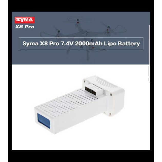SPECIAL Syma X8pro X8 pro Battery Baterai 7.4V 2000mah