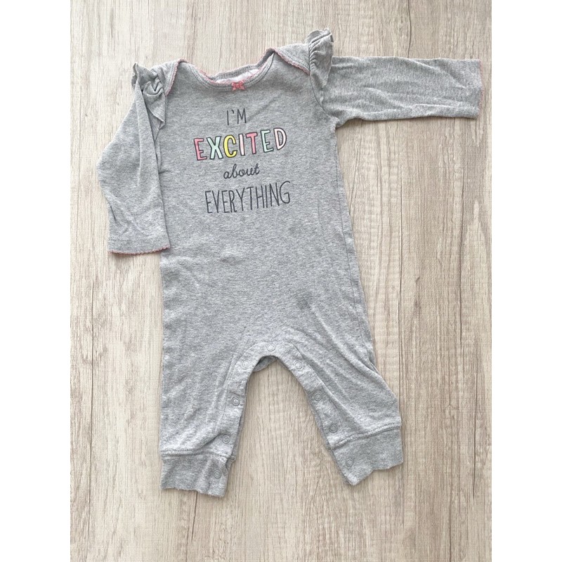 carter’s jumper/ sleepsuit bayi perempuan 6 bulan preloved