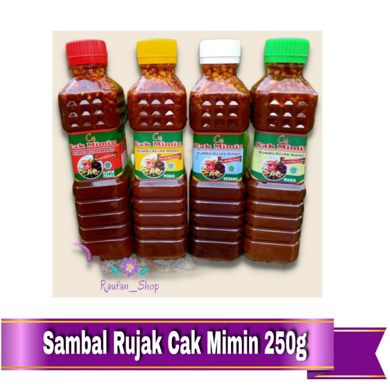 

Sambal Rujak Manis/Rujak Buah Cak Mimin 250g