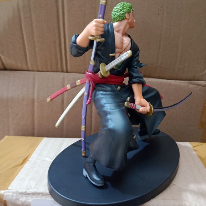 QH Mainan Action Figure One Piece Zoro Wano
