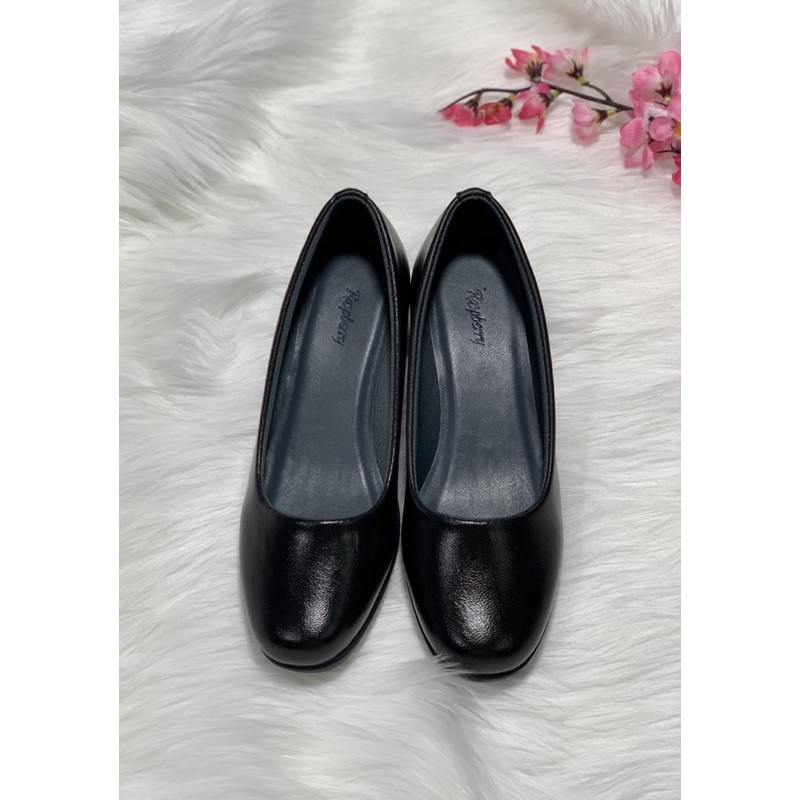 sepatu pantofel wanita raspberry korea