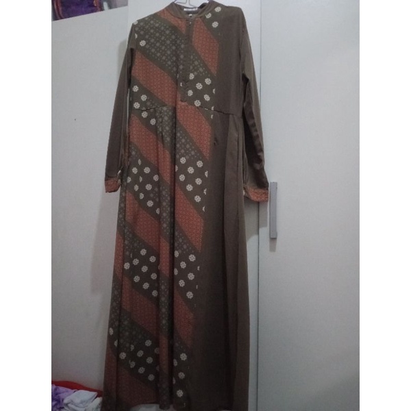 PL Gamis Batik Hijab Alila