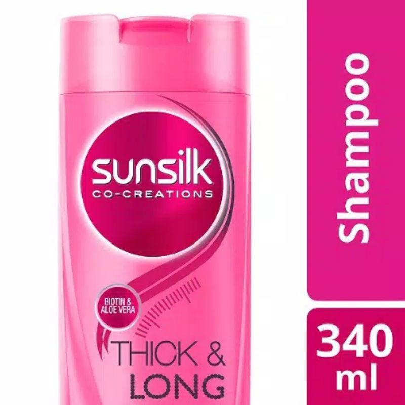 Sunsilk Thick &amp; long shampo 340ml