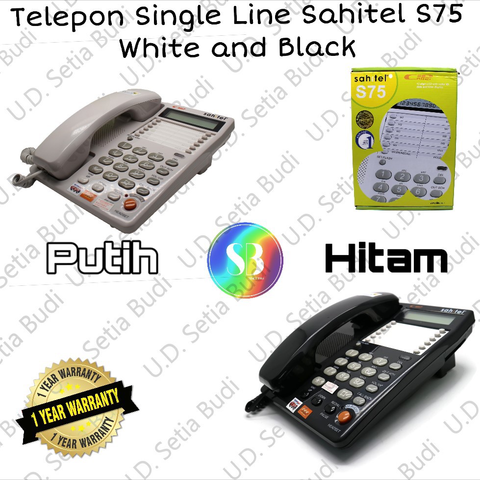 Telepon Single Line Sahitel S75