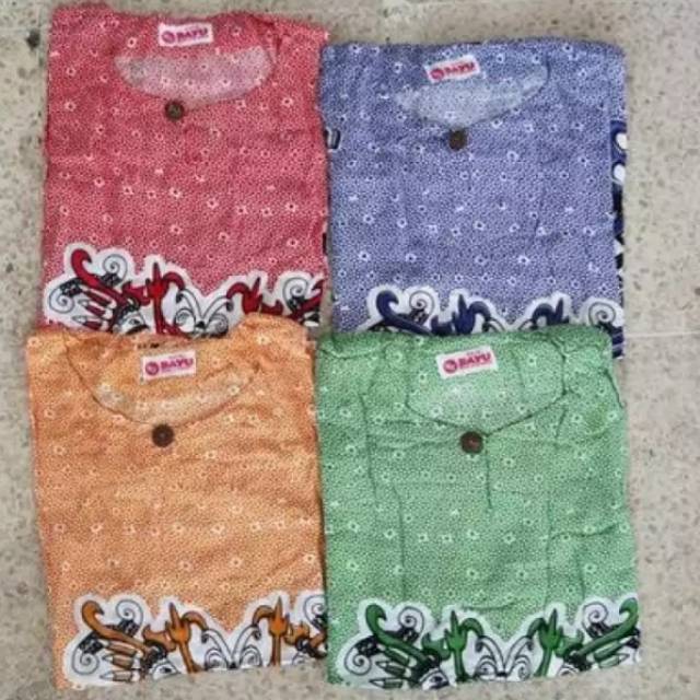 BH 168  meygrosir baju bali batik bahan rayon XXL