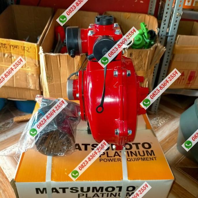 Keong Mesin Pompa Pemadam Double Impeller