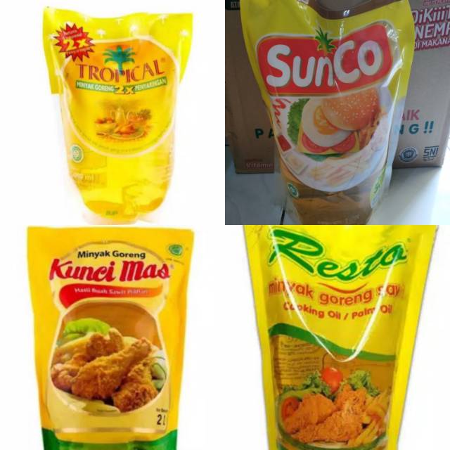 MINYAK SUNCO TROPICAL KUNCI MAS RESTO REFILL 2L & 1 L
