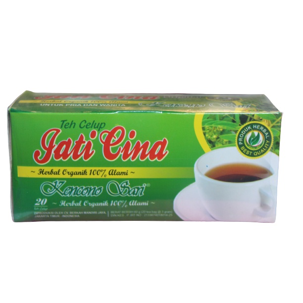 

Teh Celup Daun Jati Cina Kencono Sari / Jati Cina Herbal Pelangsing dan Peluntur Lemak