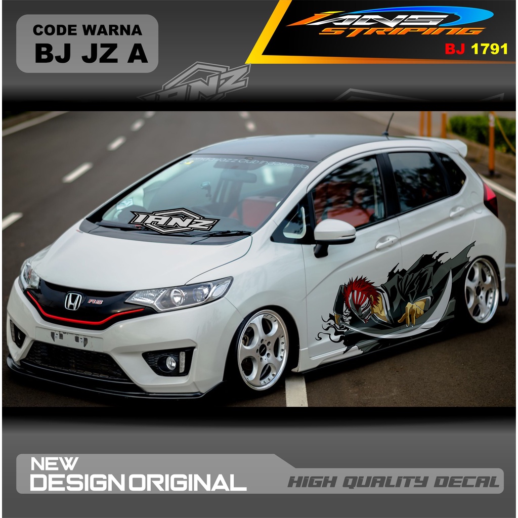 STICKER DECAL MOBIL HONDA JAZZ MOBIL AGYA AYLA AVANZA DLL / STIKER VARIASI MOBIL / DECAL STIKER MOBIL