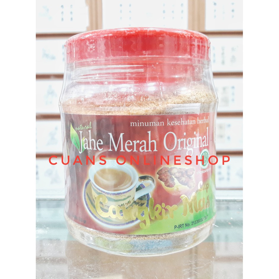 

Jahe Merah Original Cap Cangkir Mas. Minuman Kesehatan Herbal Natural