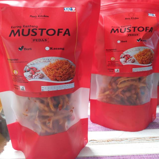 

KENTANG MUSTOFA TERI PEDAS 100 GR