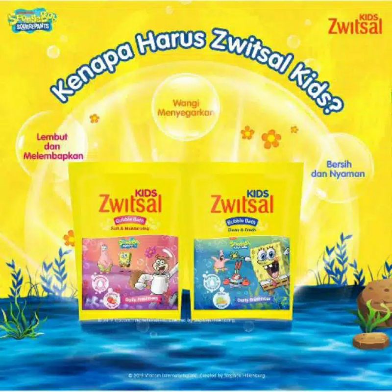 Zwitsal Kids Bath Sabun Cair Refill 250ml