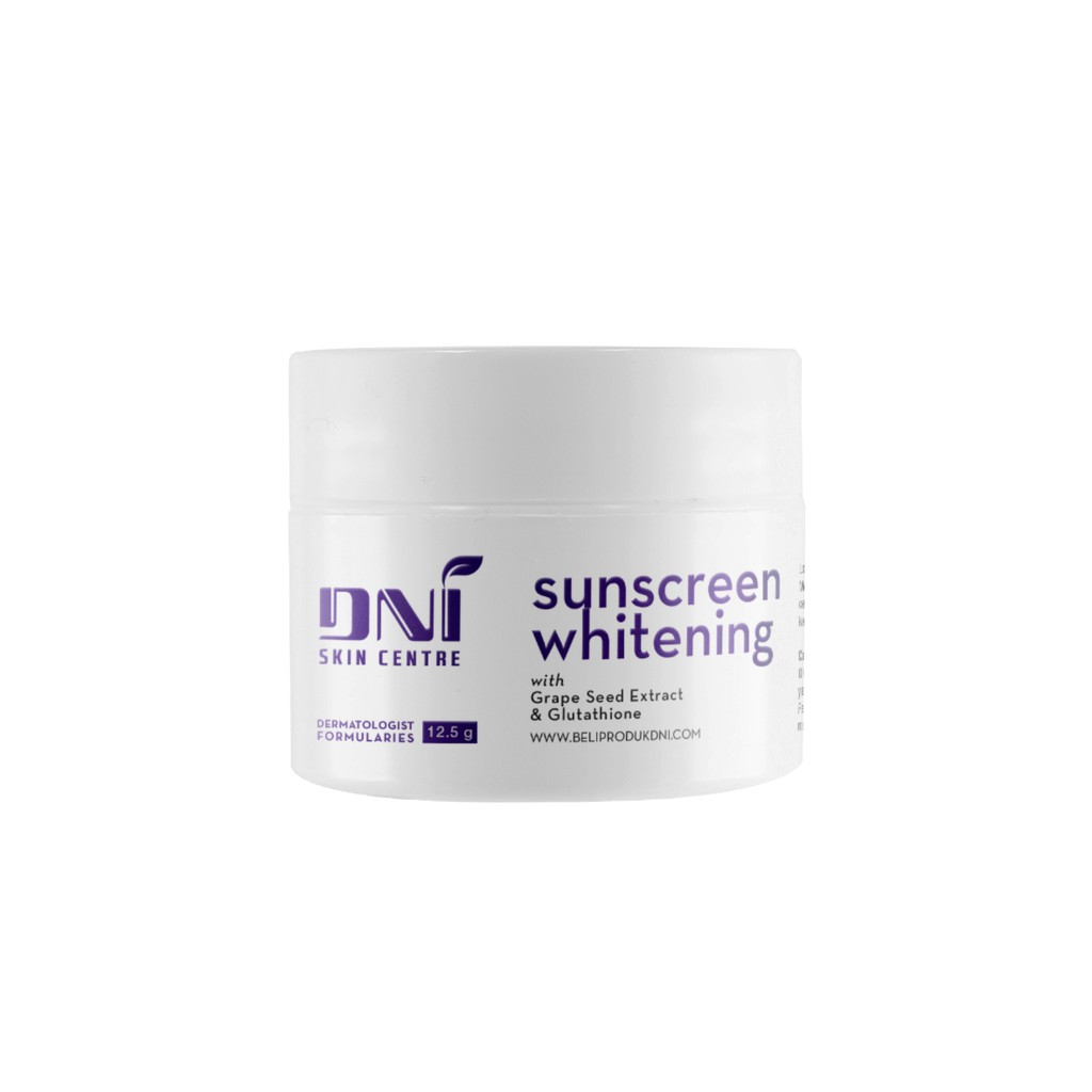 DNi skincare Sunscreen Whitng