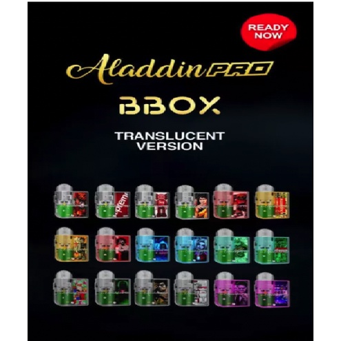 VAPE POD ALADDIN PRO BBOX KIT TRANSLUCENT SERIES TERBARU